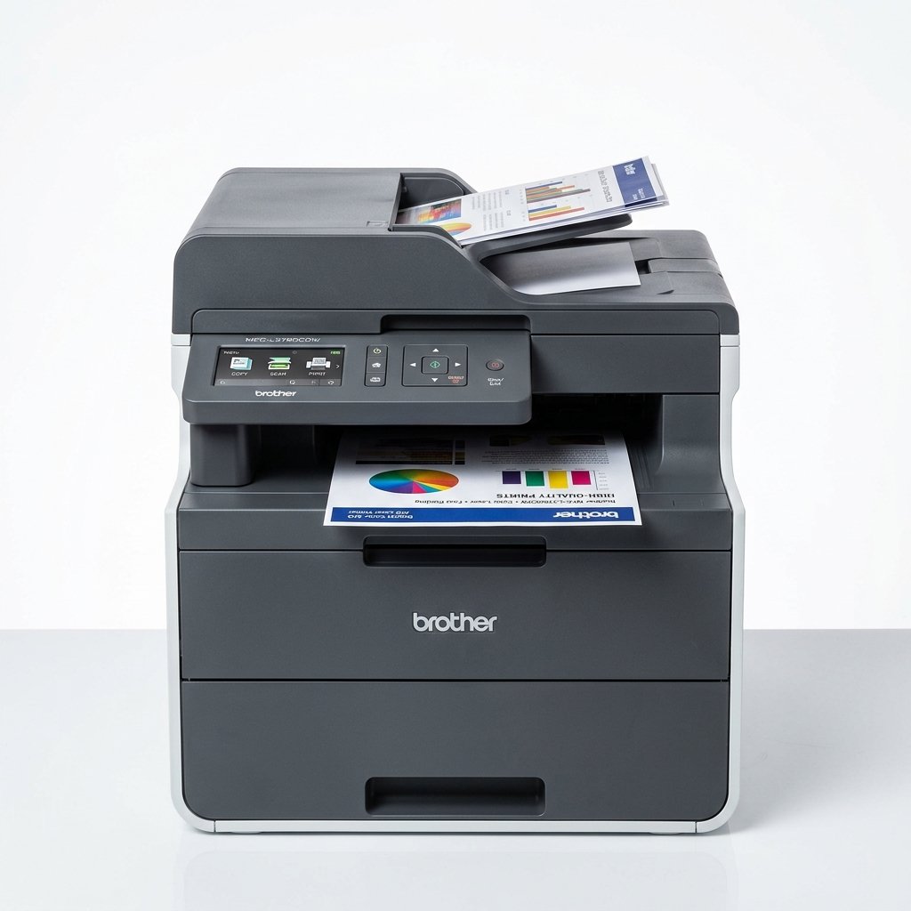 Brother MFC-L3780CDW Digital Color All-in-One Laser Printer