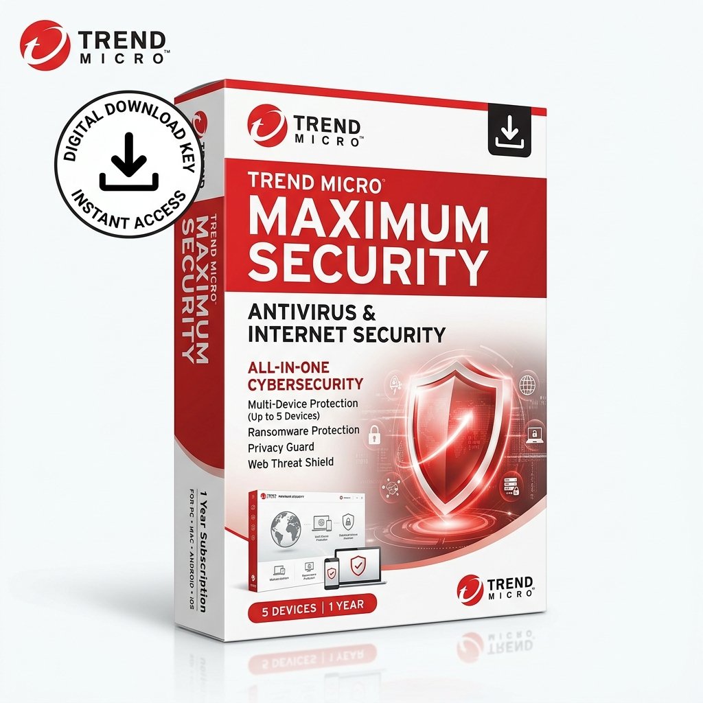 Trend Micro Maximum Security (5 Devices)